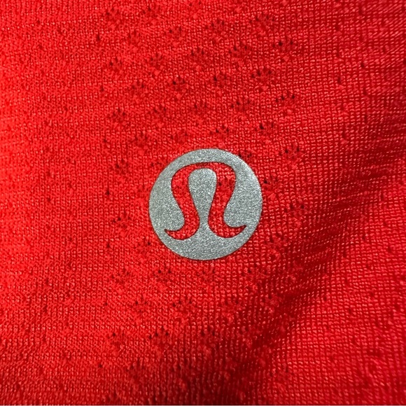 Lululemon Swiftly Tech Racerback Tank Top 2.0 Race Length Vibrant Red Size 14 - Picture 5 of 7